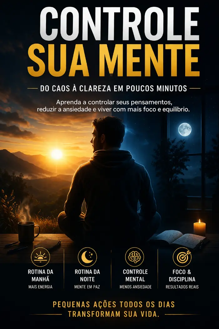Controle Sua Mente para foco clareza e equilíbrio emocional