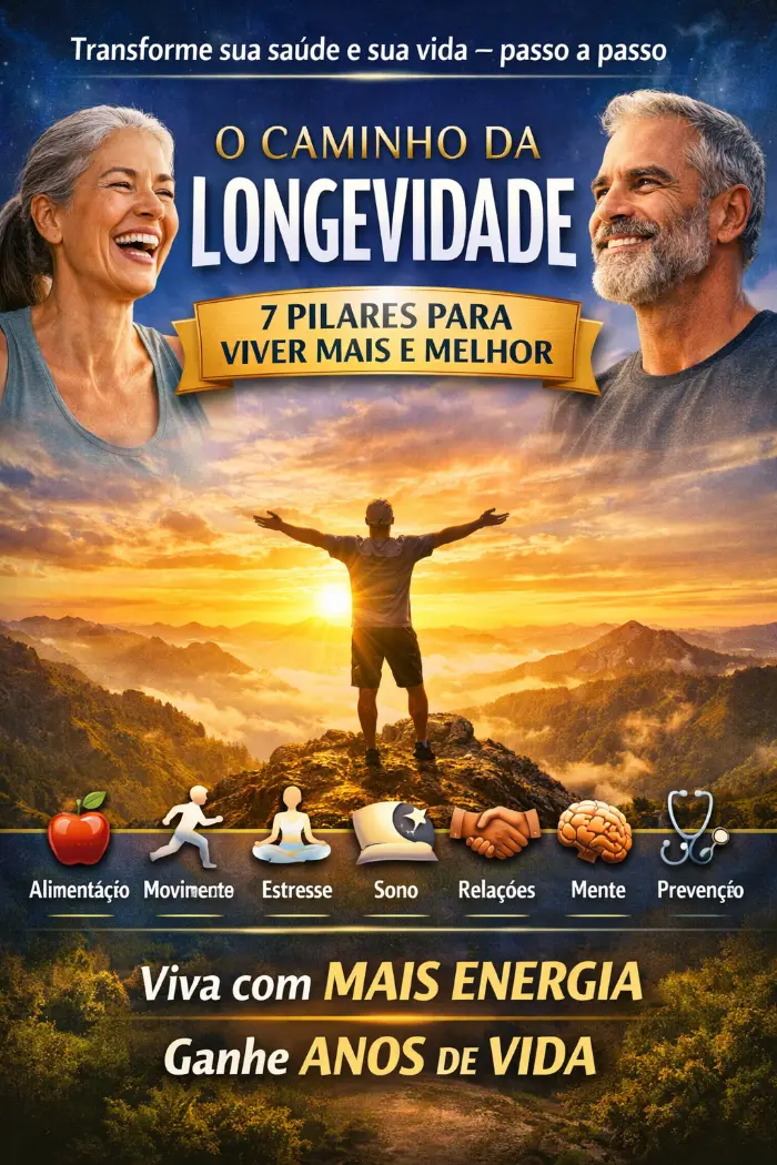 O Caminho da Longevidade para hábitos saudáveis e bem-estar